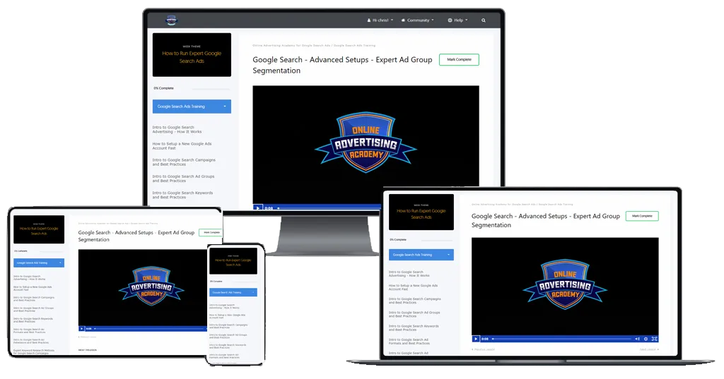 Online Advertising Academy - Google Ads Training Course Bundle Cheap