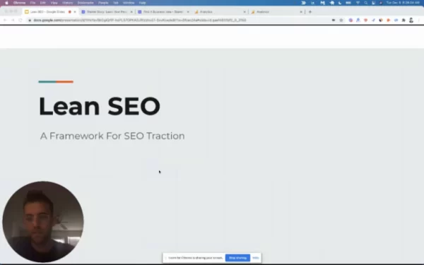 Pat Walls - Lean SEO Our Framework For SEO Traction Cheap