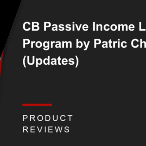 Patrich Chan - CB Passive Income 5.0 Cheap