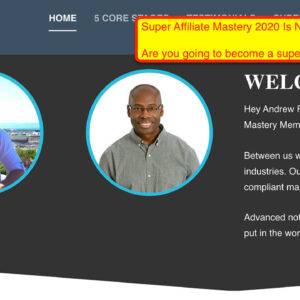 Peter Parks & Andrew Fox - The Ultimate Super Affiliate Mastery Cheap