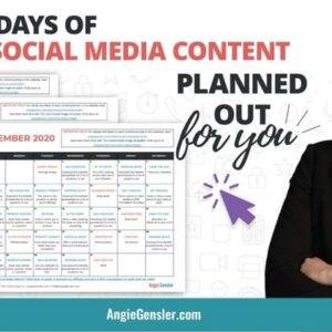 Angie Gensler - 731 Days Of Social Media Posts Cheap