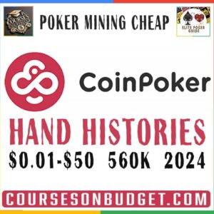 COINPOKER HAND HISTORIES CASH 0.01NL-50NL 2024