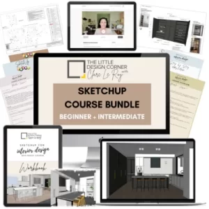 Clare Le Roy - SketchUp Beginner + Intermediate Course Bundle Cheap