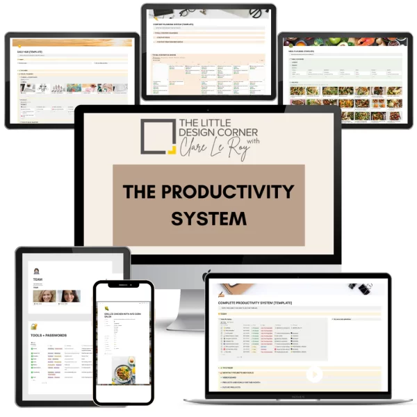 Clare Le Roy - The Complete Productivity System Cheap