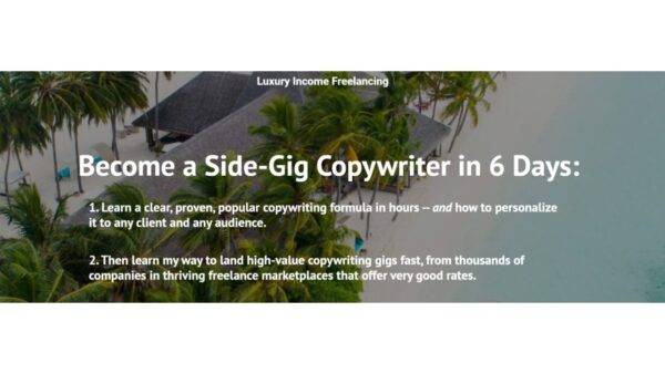 David Wimberley - Side-Gig Copywriter in 6 Days Cheap