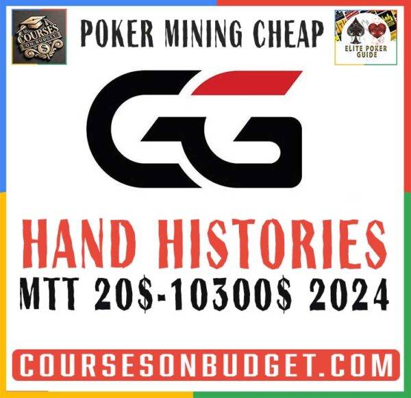 GGPoker Hand Histories MTT 20$-10300$ 2024