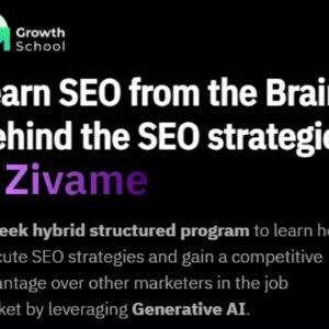 Growth School - SEO At Scale Course Cheap