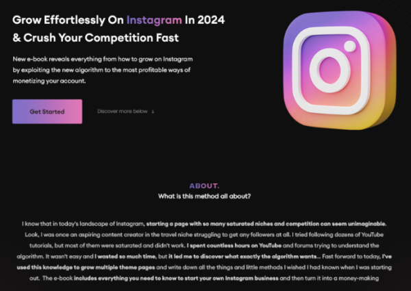 Instagram Growth Secrets 2024 - Make Passive Income Online - Start a Successful Theme & Personal Page Cheap