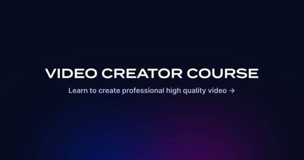 Oliur - Video Creator Course Cheap