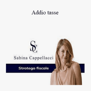 Sabina Cappellacci - Addio tasse Cheap