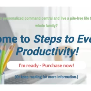 April and Eric Perry - Steps to Everyday Productivity Cheap