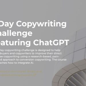 Ashton Shanks – 7 Day Copywriting Challenge Featuring ChatGPT Cheap