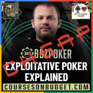 BBZ POKER Exploitative Poker Explained Cheap