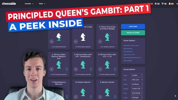 Daniel Barrish FM - The Pricipled Queen's Gambit Part 1 Cheap