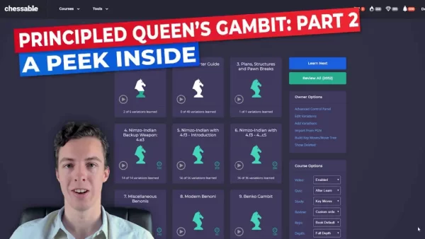 Daniel Barrish FM - The Principled Queen's Gambit Part 2 Cheap