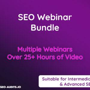 Daniel Foley Carter - SEO Webinar Bundle Course Cheap