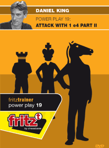 Daniel King GM - Power Play 19 - Attack with 1.e4 - Part 2 Cheap