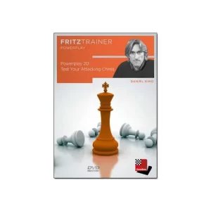 Daniel King GM - Power Play 20 - Test Your Attacking Chess Cheap