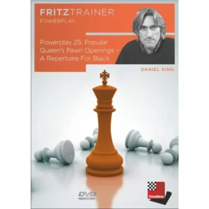 Daniel King GM - Power Play 25 Popular Queen’s Pawn Openings – A Repertoire For Black Cheap