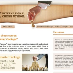 International Chess School (ICS) Grandmaster Package Cheap