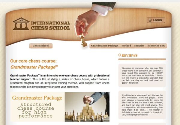 International Chess School (ICS) Grandmaster Package Cheap