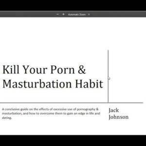 Jack Johnson - Kill Your Porn & Masturbation Habit Cheap