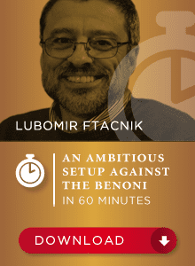 Lubomir Ftacnik GM - An ambitious setup against the Benoni in 60min Cheap