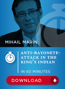 Mihail Marin GM - Anti Bayonet Attack - In the King's Indian in 60 minutes Cheap