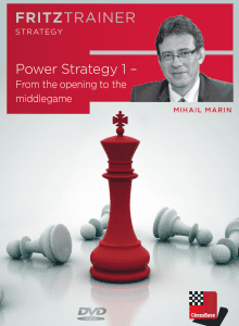 Mihail Marin GM - Power Strategy 1 - From The Opening To The Middlegame Cheap