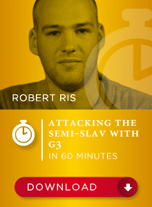 Robert Ris IM - Attacking the Semi-Slav with g3 in 60 min Cheap