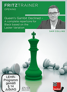 Sam Collins IM - Queen's Gambit Declined - A repertoire for Black based on the Lasker Variation Cheap