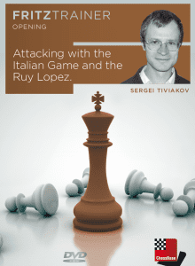 Sergei Tiviakov GM - Attacking With the Italian Game and the Ruy Lopez Cheap