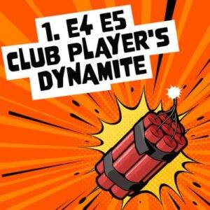 Simon Williams GM - 1.e4 e5 Club Player' Dynamite Cheap