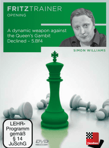 Simon Williams GM - A dynamic weapon against QGD 5 Bf4 Cheap