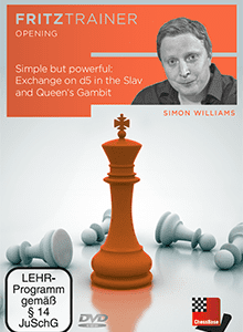 Simon Williams GM - Simple but powerful - Exchange on d5 in the Slav and Queens Gambit Cheap