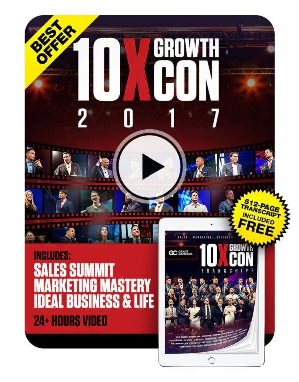 Grant Cardone - 10X Growth Con Cheap