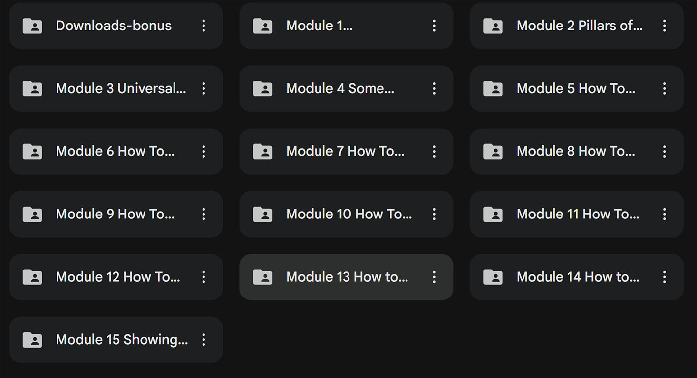 Saulo Costa GTO Blueprint Structure