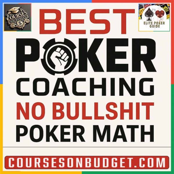 BEST POKER COACHING NO BULLSHIT POKER MATH Cheap