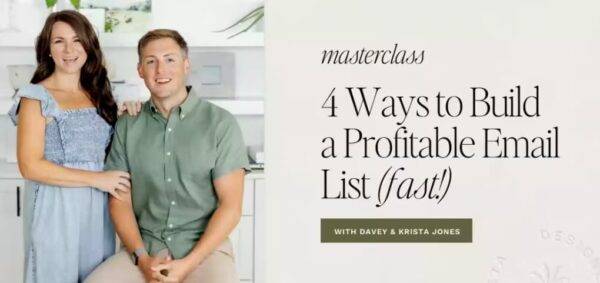 Davey and Krista - Grow a Profitable Email List Cheap