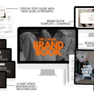 Gemma Bonham-Carter - The 2-Hour Brand Book Cheap