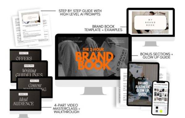 Gemma Bonham-Carter - The 2-Hour Brand Book Cheap