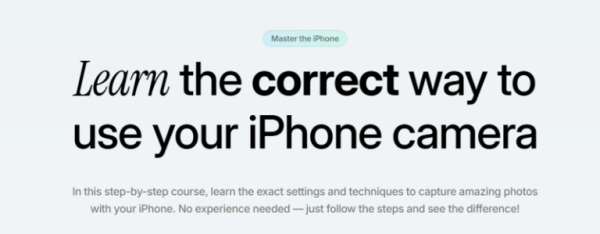 Oliur – iPhone Creator Course Cheap