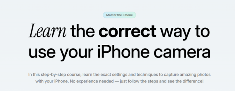 Oliur – iPhone Creator Course Cheap