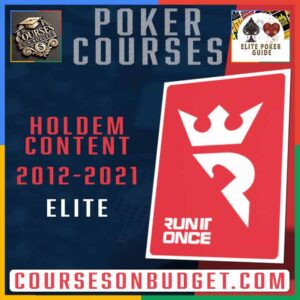 RUN IT ONCE ELITE HOLDEM 2012 - 2020