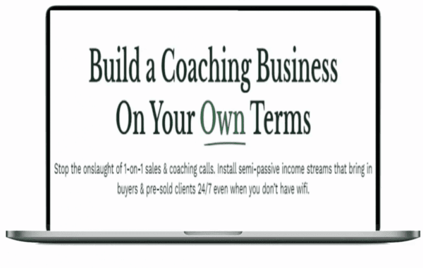 Zac Hansen - Build a Coaching Business On Your Own Terms Cheap
