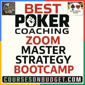 BEST POKER COACHING ZOOM MASTER STRATEGY BOOTCAMP Cheap
