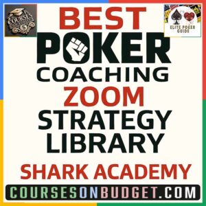 BEST POKER COACHING ZOOM STRATEGY LIBRARY Shark Academy