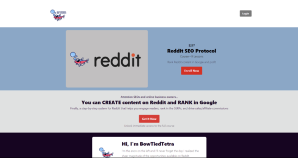 BowTiedTetra - Reddit SEO Protocol - Rank Reddit Cheap