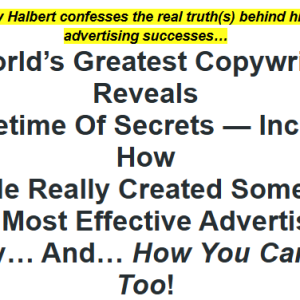 Gary Halbert – Last Seminar Cheap