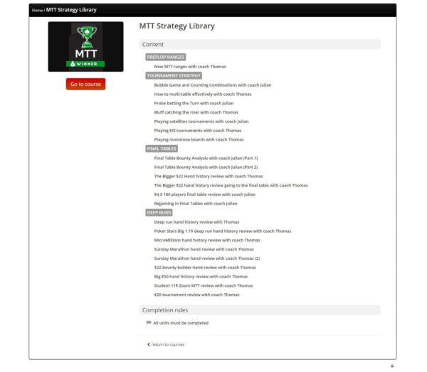 MTT Strategy Library